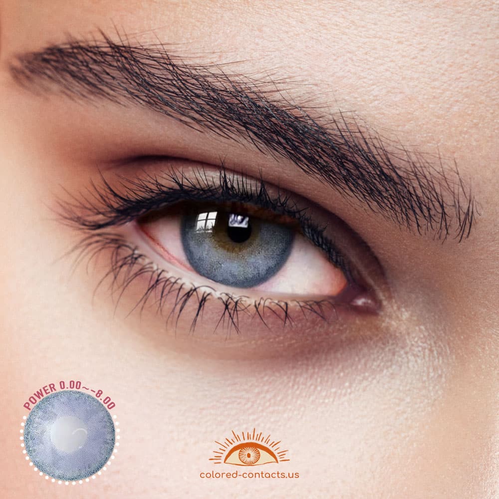 Nightingale Blue Colored Contacts - image 1