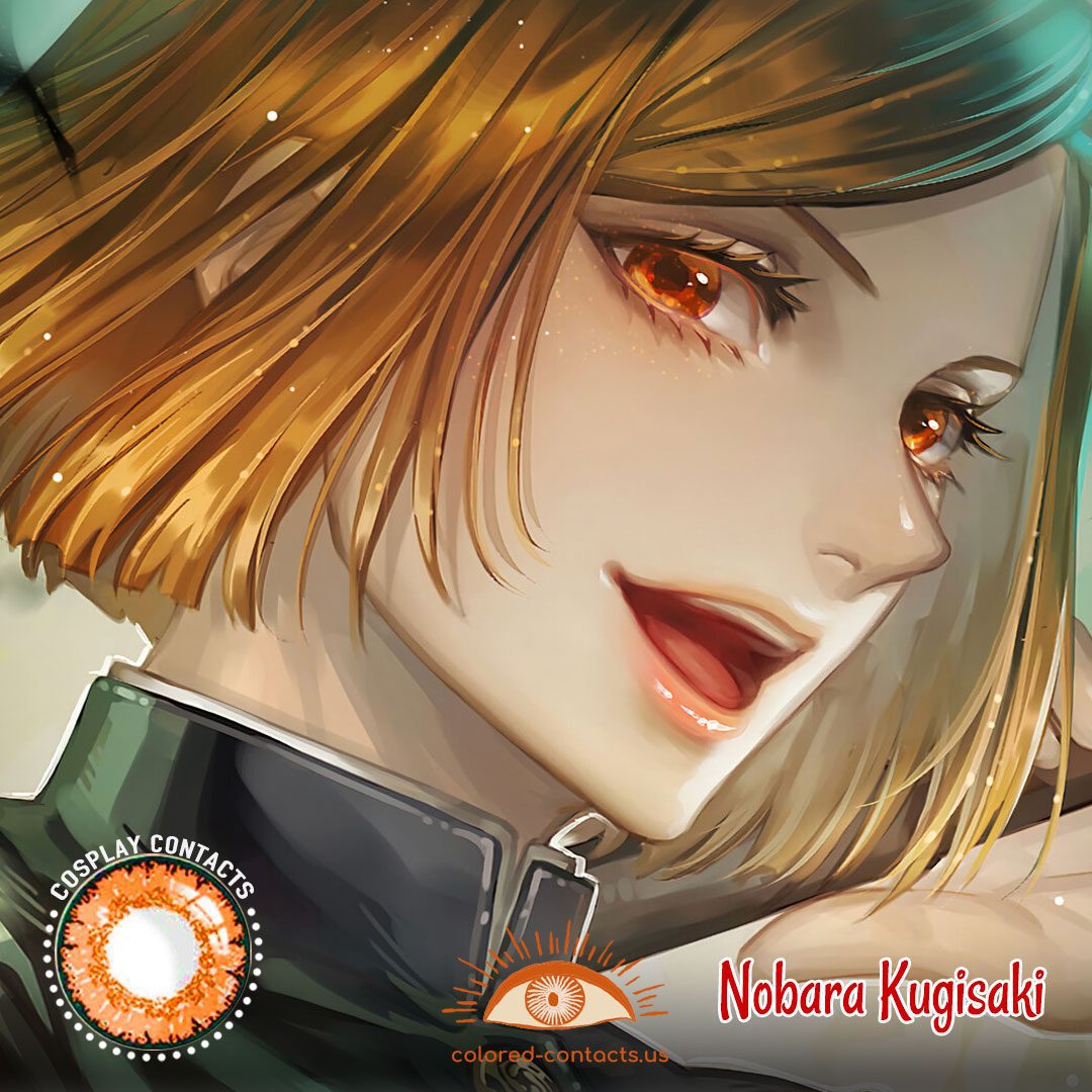 Nobara Kugisaki Cosplay Contact Lenses - image 1