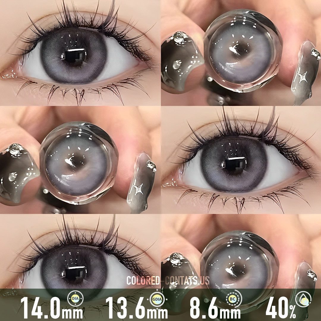 Nocturnal Queen Purple Contact Lenses - image 1