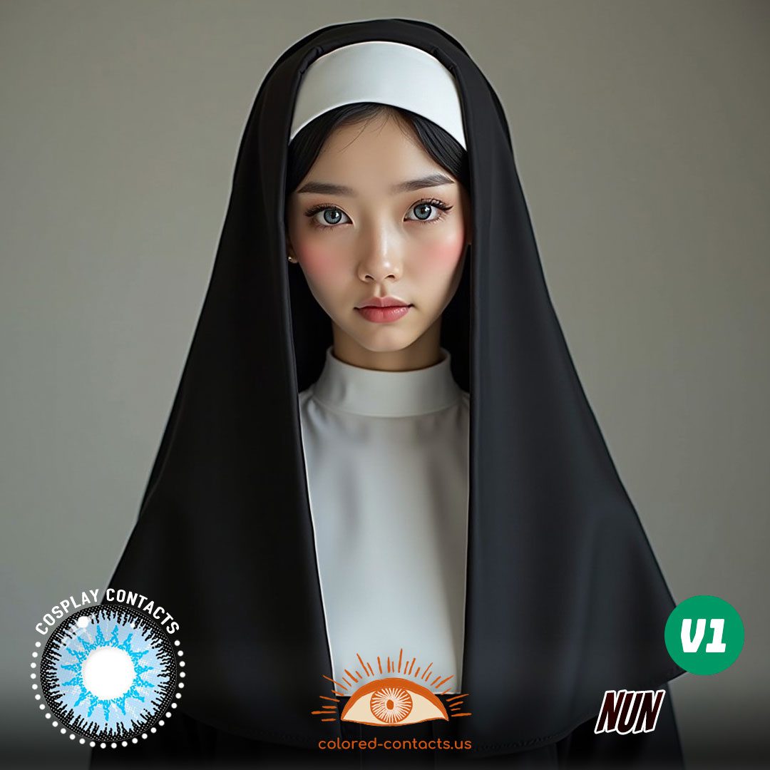 Nun Cosplay Contact Lenses - 5 Heavenly Styles - thumbnail 5
