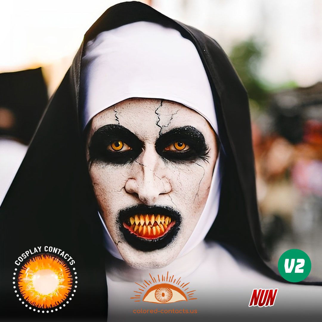 Nun Cosplay Contact Lenses – 5 Heavenly Styles - thumbnail 2