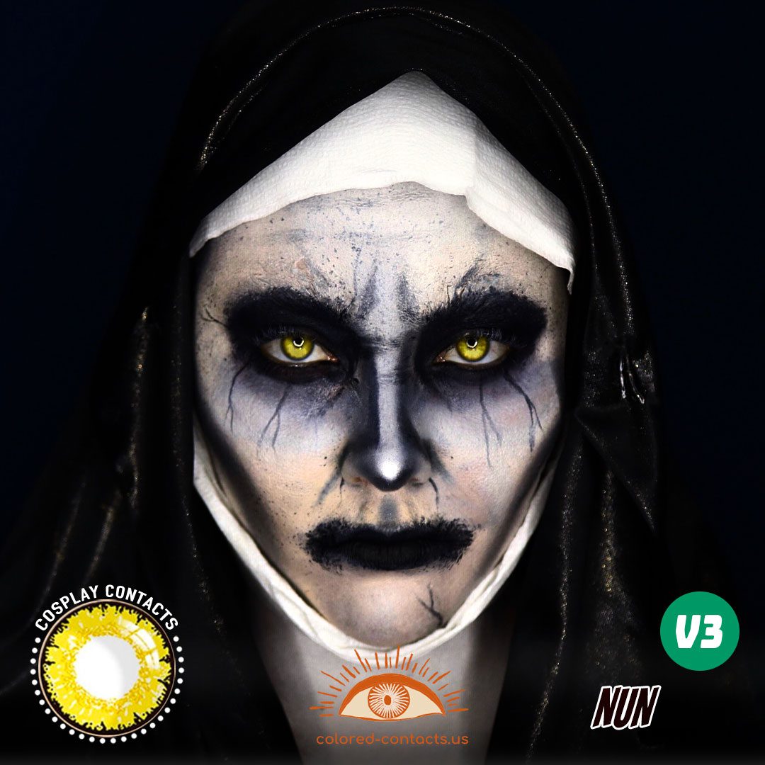 Nun Cosplay Contact Lenses – 5 Heavenly Styles - thumbnail 3