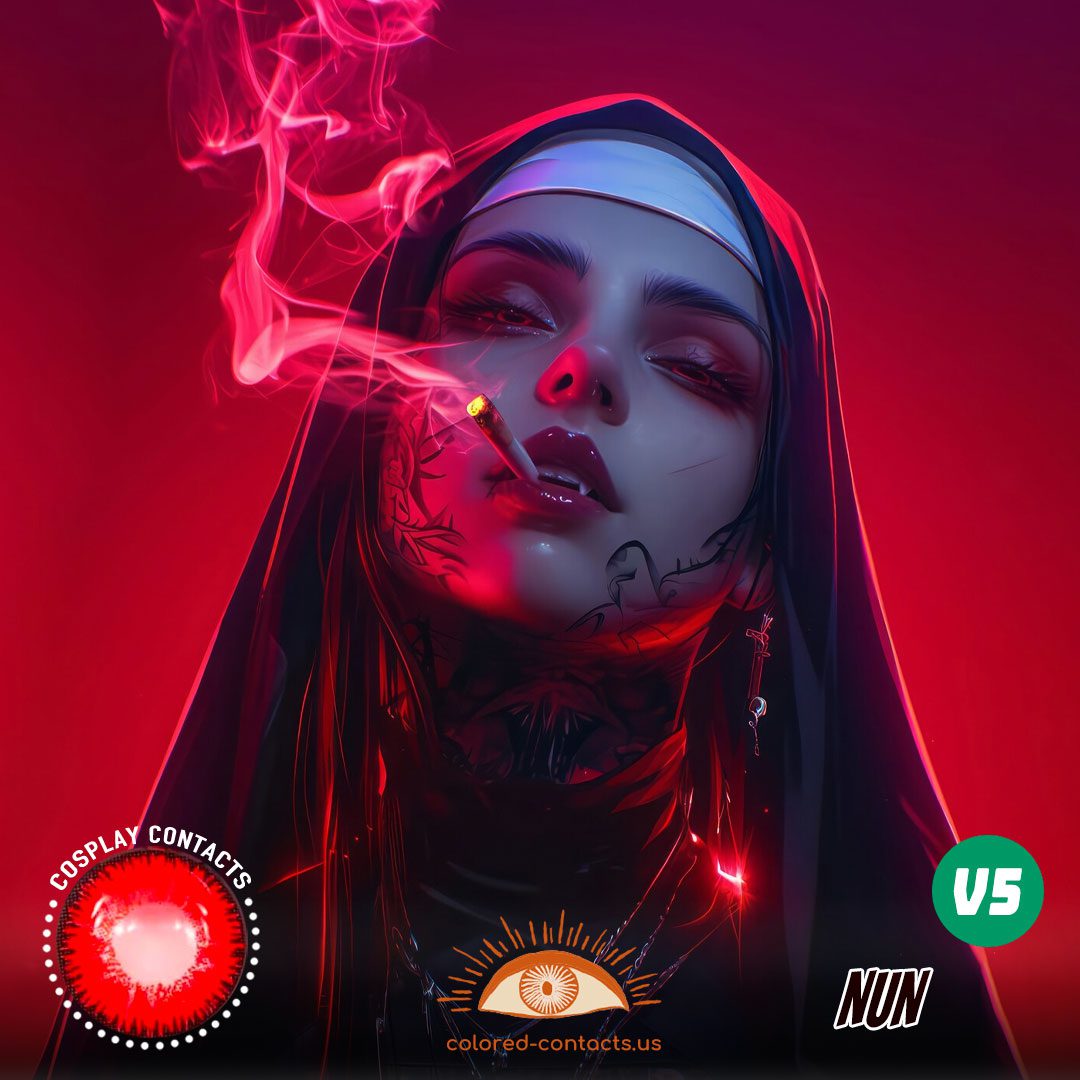 Nun Cosplay Contact Lenses – 5 Heavenly Styles - image 1