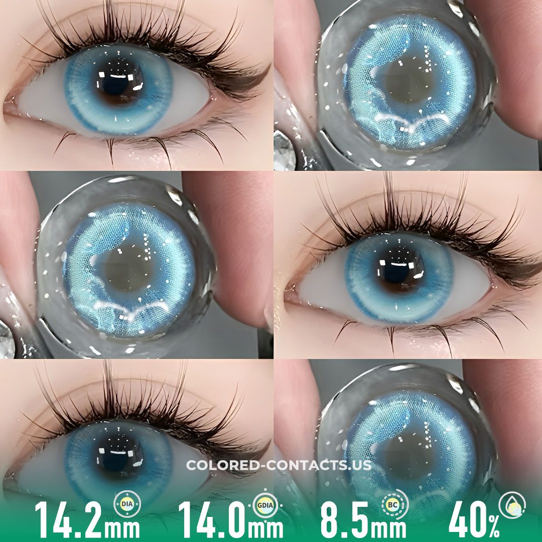 Ocean Frost Blue Contact Lenses - image 1