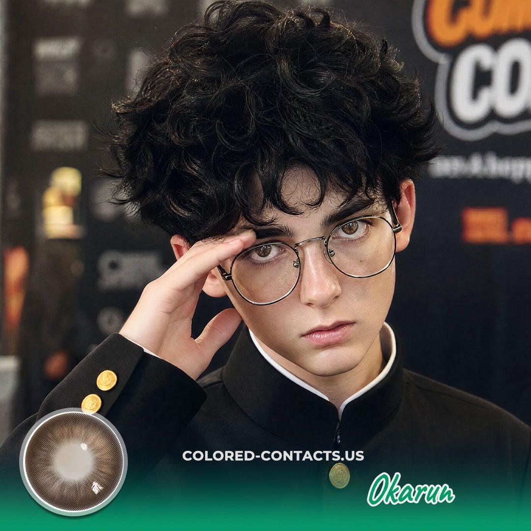 DDD : Okarun Cosplay Contact Lenses - image 1