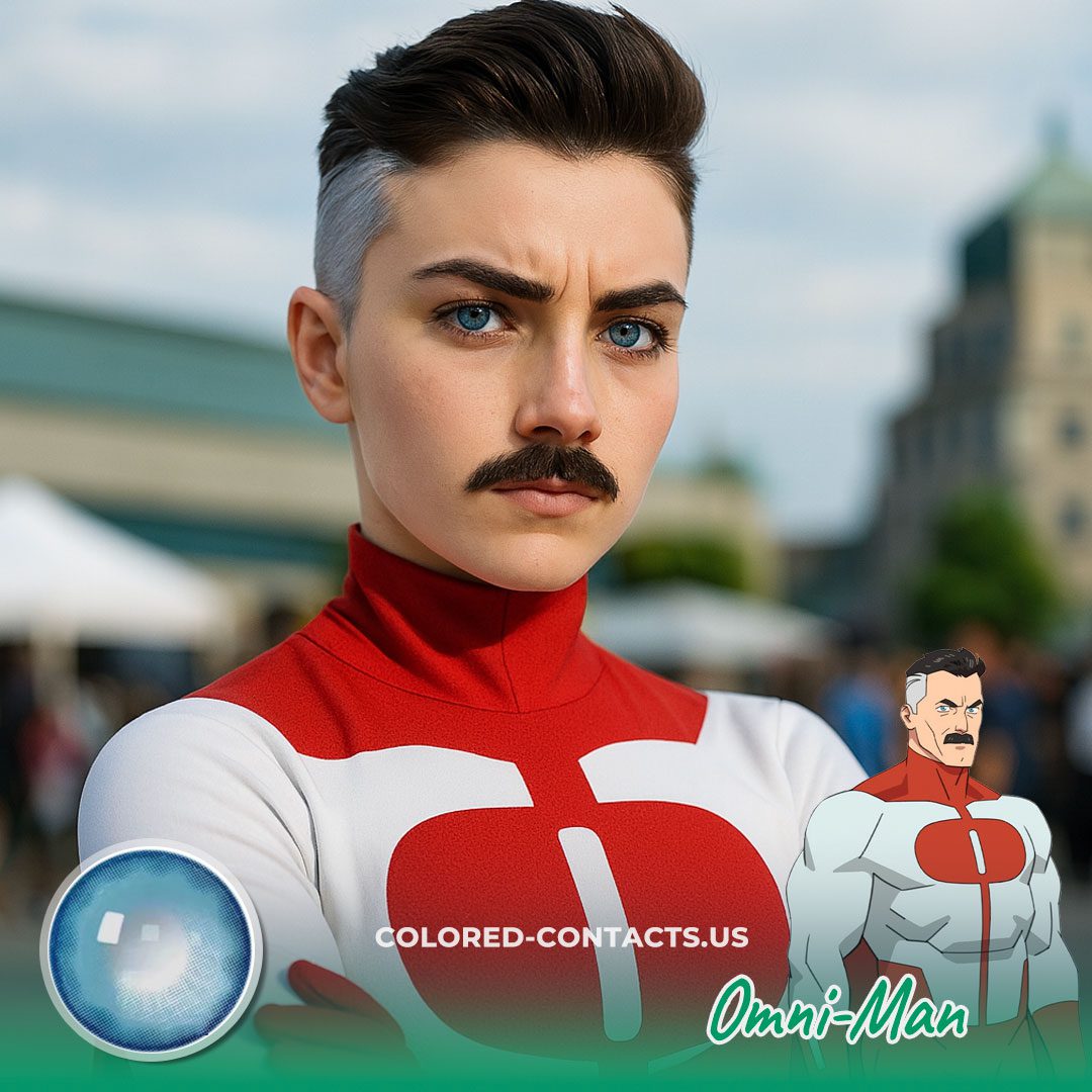 Omni-Man Cosplay Contact Lenses - image 1