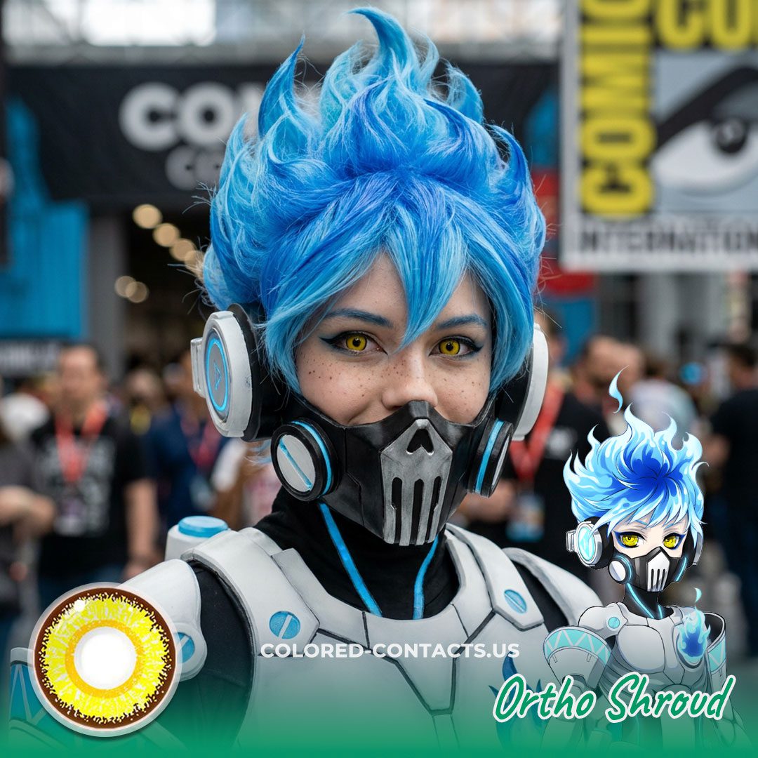 Ortho Shroud Cosplay Contact Lenses - image 1