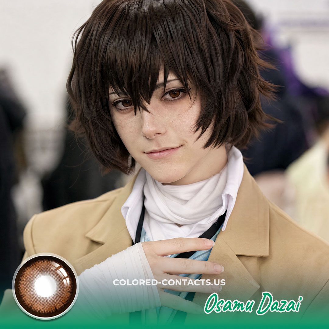 Osamu Dazai Cosplay Contact Lenses - image 1