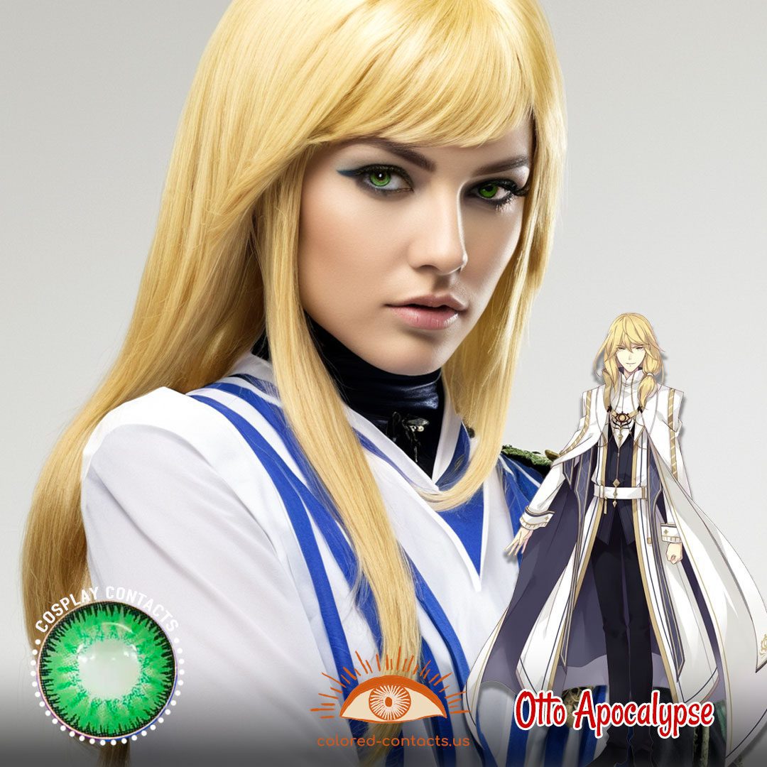 Houkai Gakuen 2 : Otto Apocalypse Cosplay Green Contact Lenses - image 1