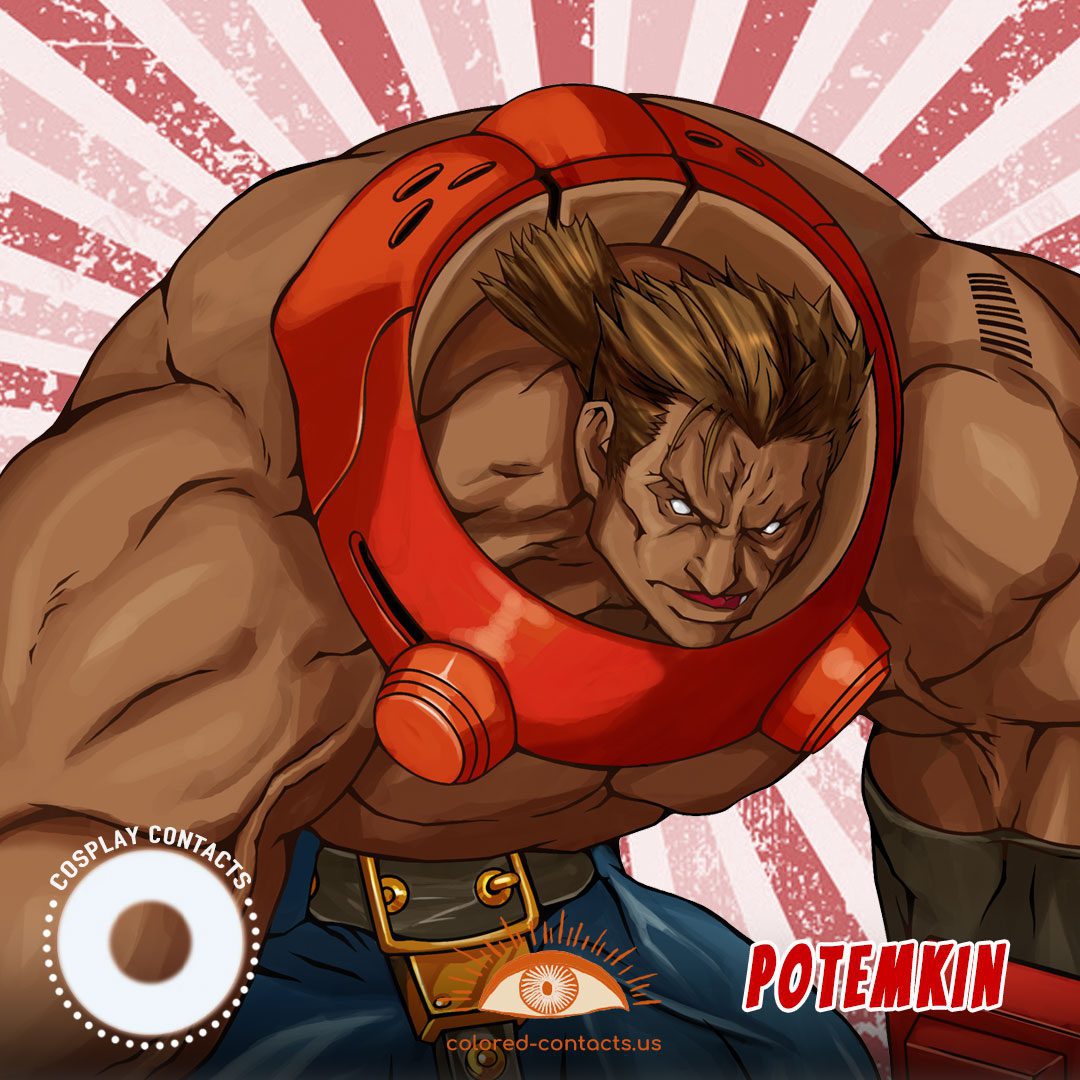 Guilty Gear : POTEMKIN Cosplay Contact Lenses - image 1