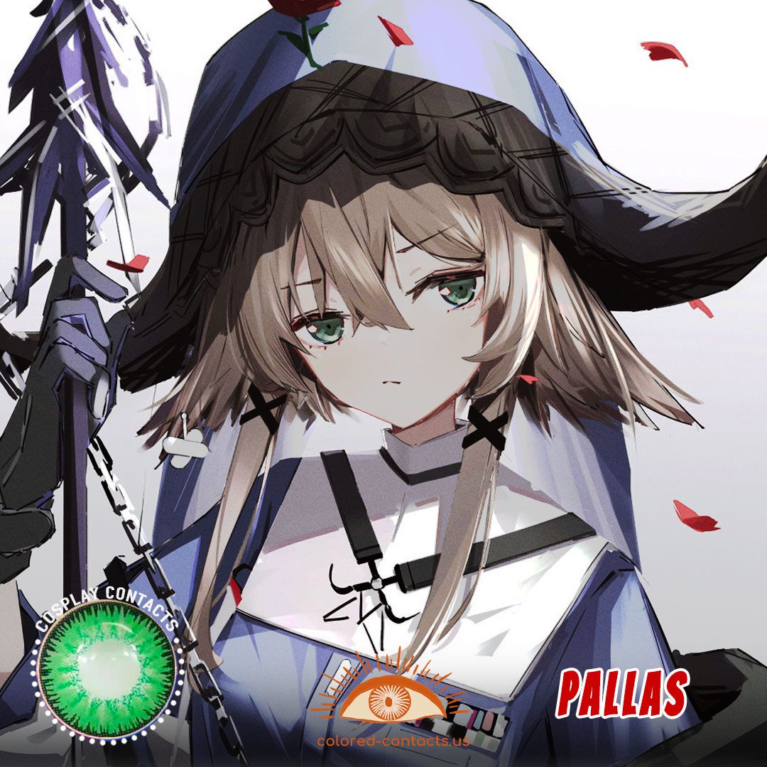 Arknights : Pallas Cosplay Contact Lenses - image 1