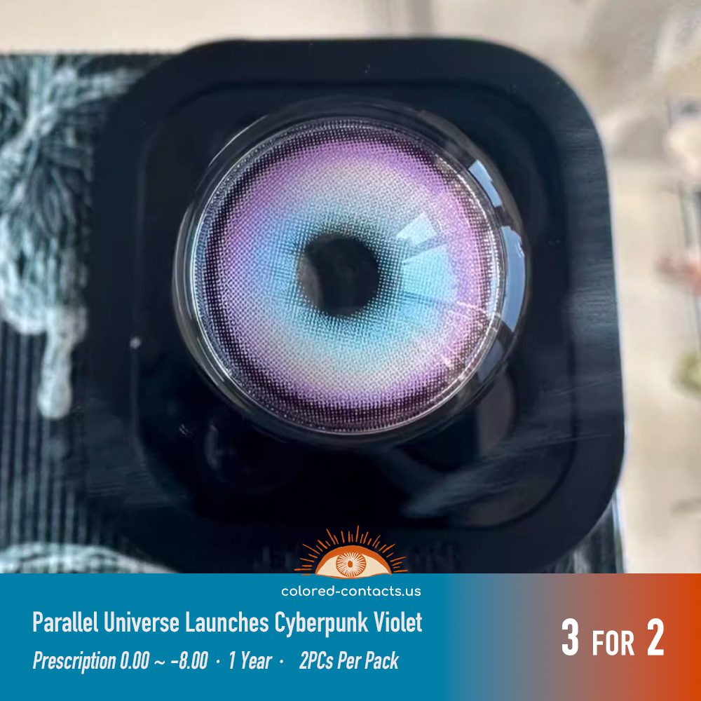Parallel Universe Launches Cyberpunk Violet Contact Lenses - thumbnail 7