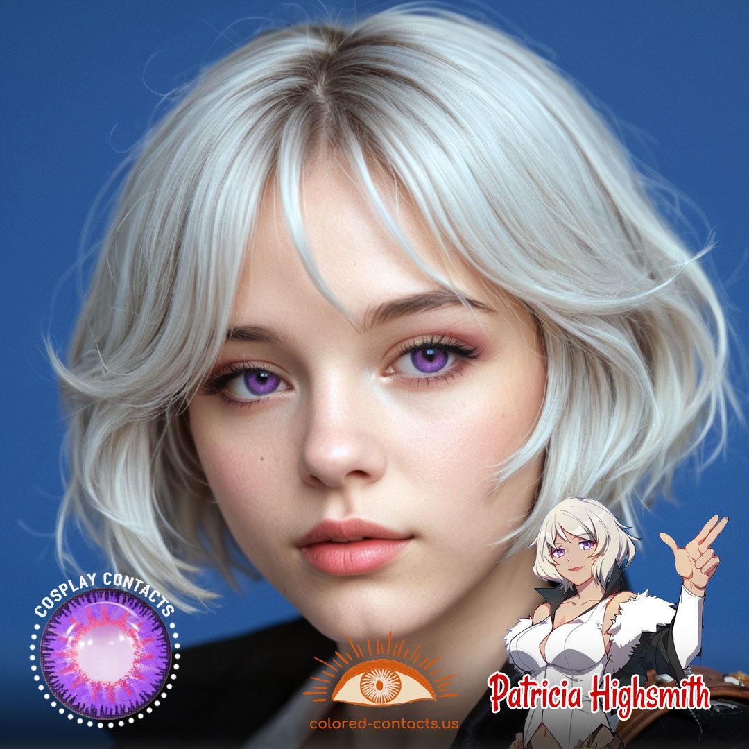 Honkai Impact 3rd: Patricia Highsmith Cosplay Contact Lenses - image 1