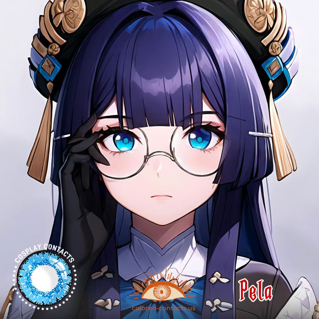 HONKAI : Pela Cosplay Contact Lenses - image 1