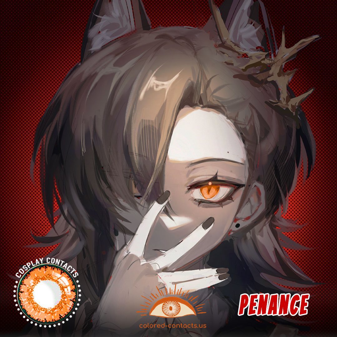 Arknights : Penance Cosplay Contact Lenses - image 1