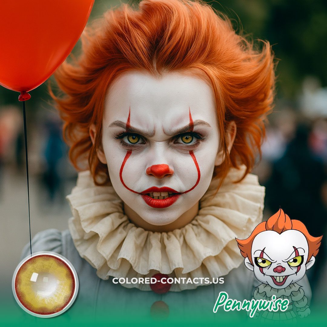 Pennywise Cosplay Contact Lenses - image 1
