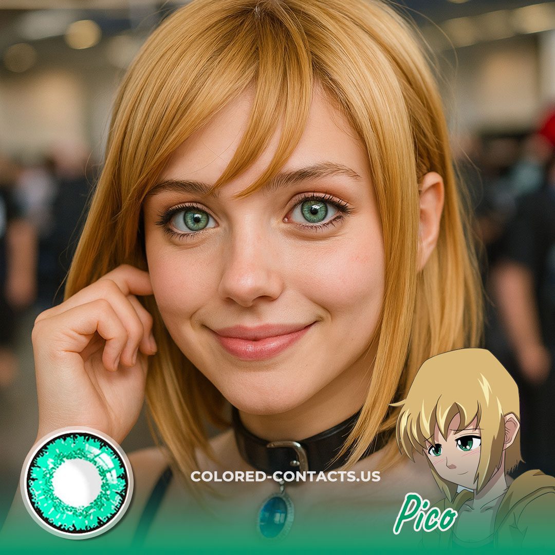 Pico Cosplay Contact Lenses - image 1