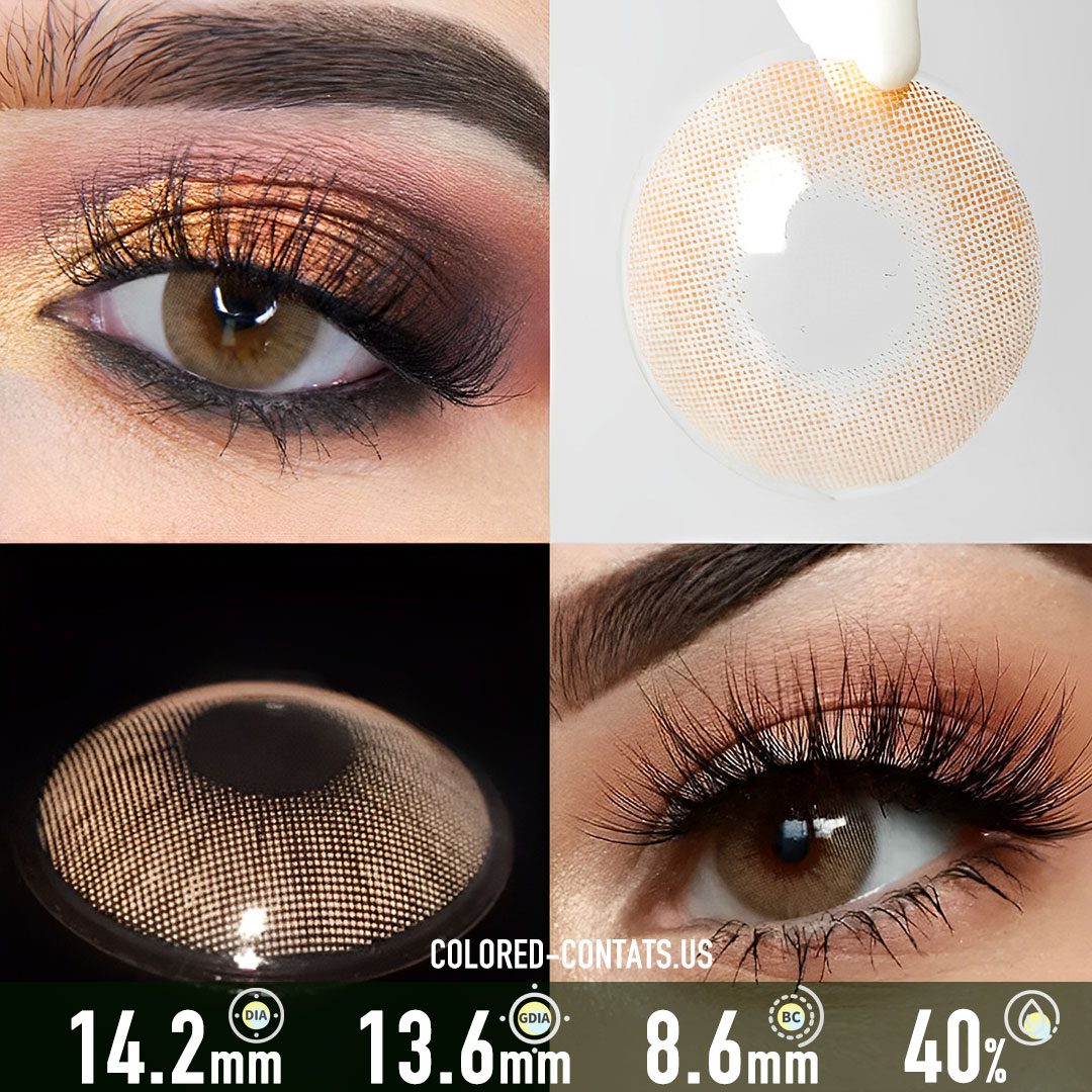 Polar Light Brown Contact Lenses - image 1