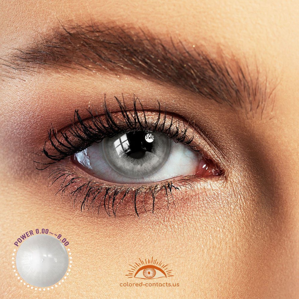 Polar Lights Grey Colored Contacts - image 1