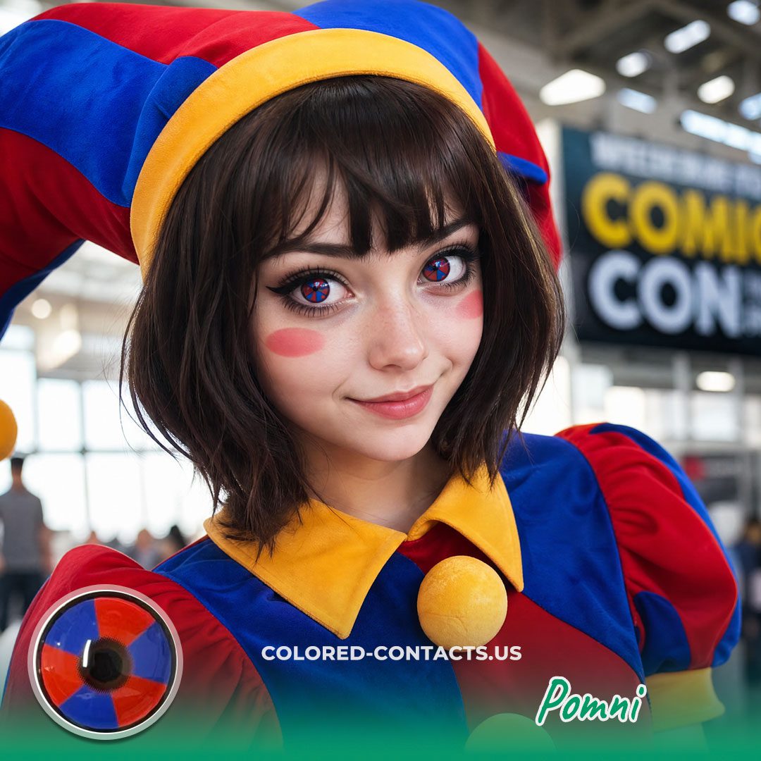 Pomni Cosplay Contact Lenses - image 1