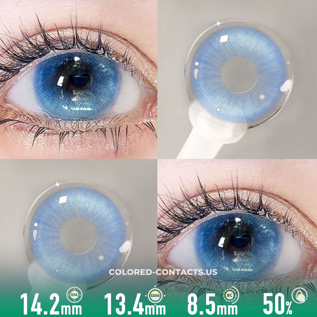 Pony Blue Colored Contacts - image 1