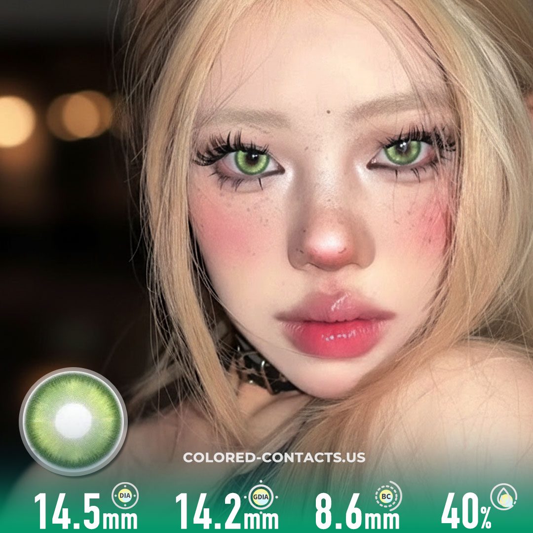 Pony Green Colored Contacts - image 1