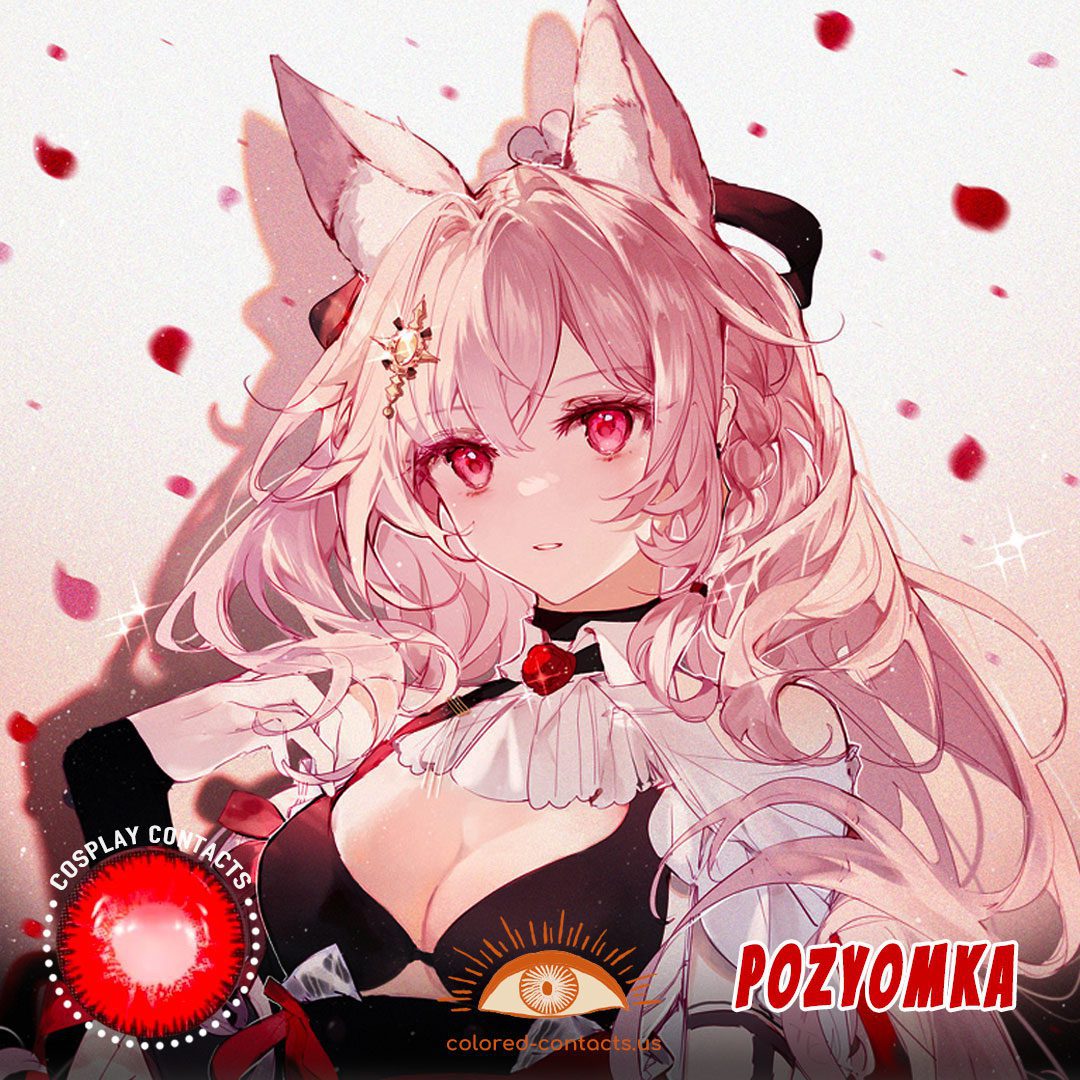 Arknights : Pozyomka Cosplay Contact Lenses - image 1