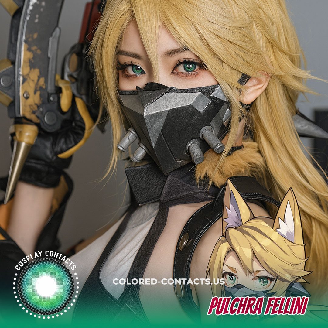 ZZZ Pulchra Fellini Cosplay Contact Lenses - image 1