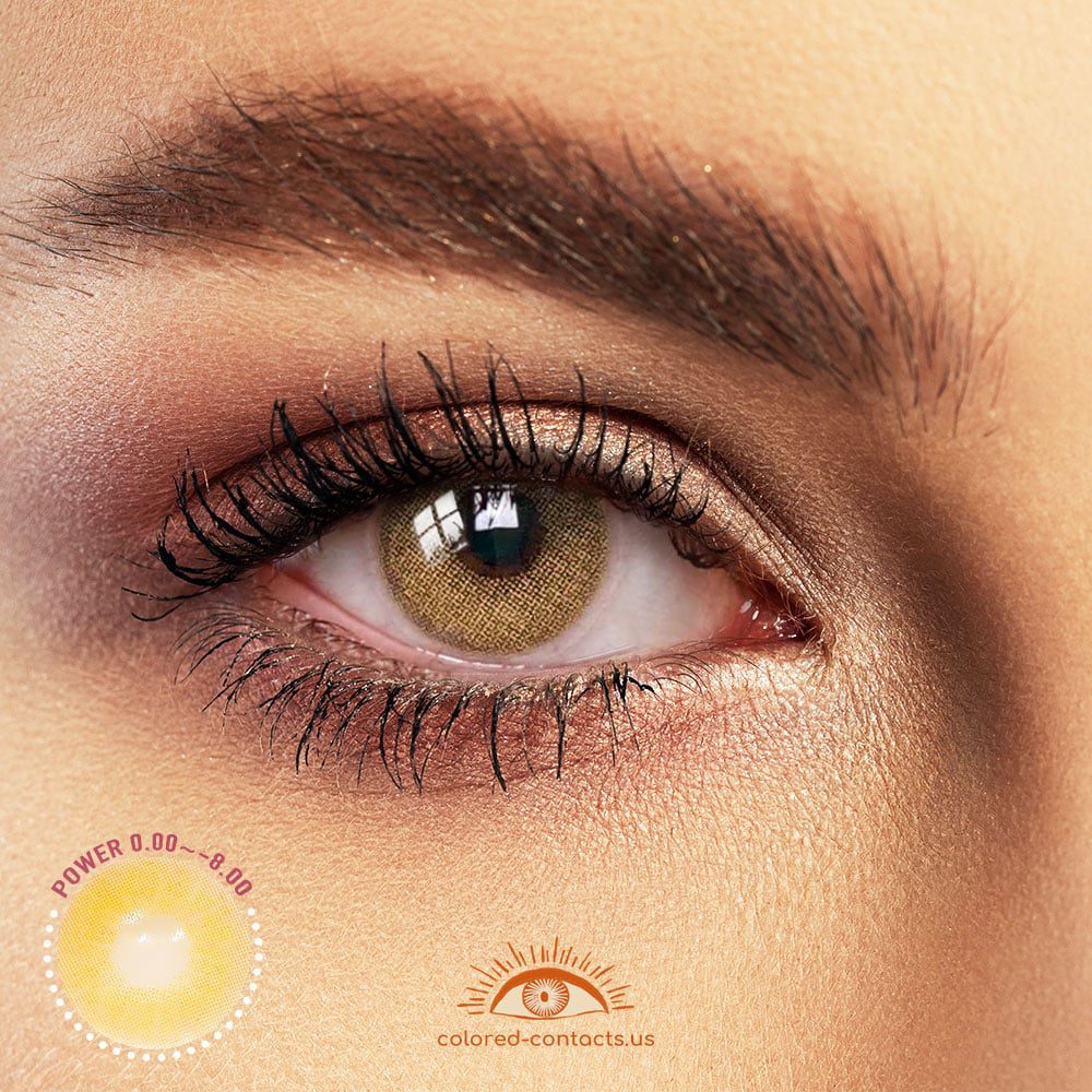 Queen Brown Colored Contacts - image 1