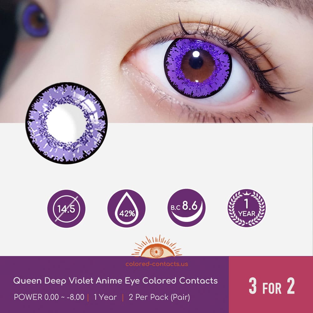 Kuchiki Byakuya Cosplay Contacts - thumbnail 3