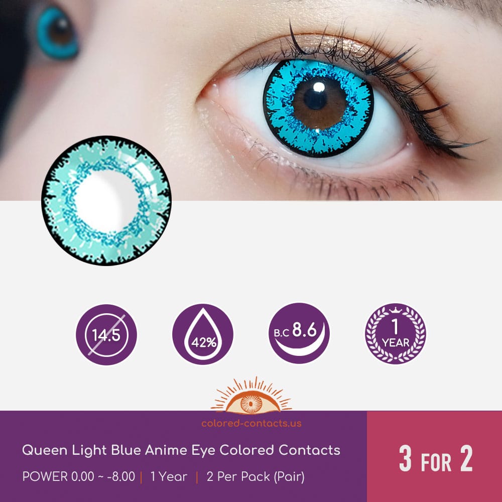 Ichimaru Gin Cosplay Contacts - thumbnail 3