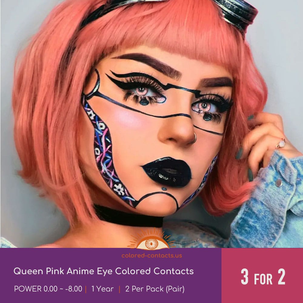 Hetalia: Axis Powers - Japan Cosplay Contact Lenses - thumbnail 4