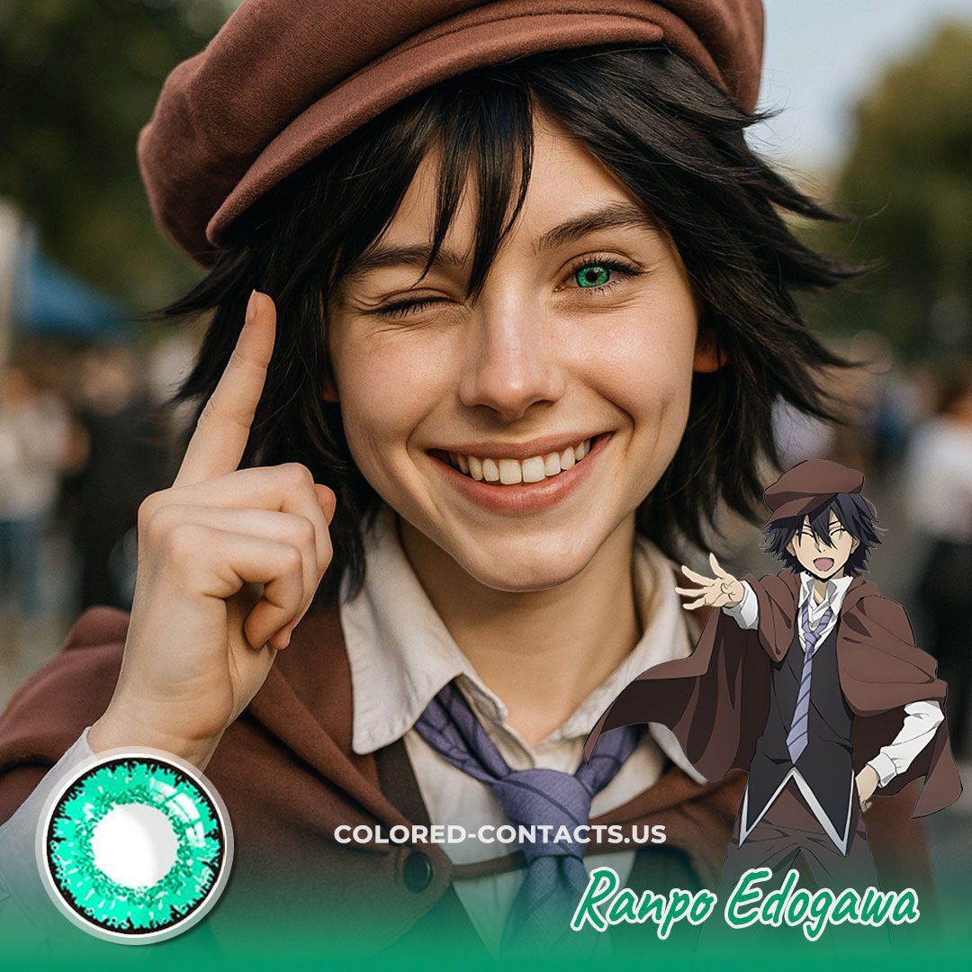 Ranpo Edogawa Cosplay Contact Lenses - image 1