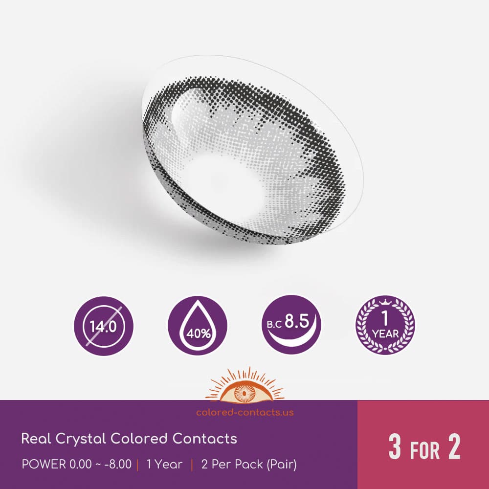 Real Crystal Colored Contacts - thumbnail 2