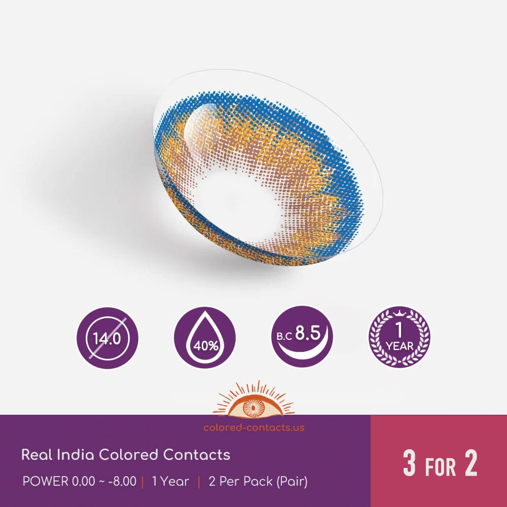 Real India Colored Contacts - thumbnail 2
