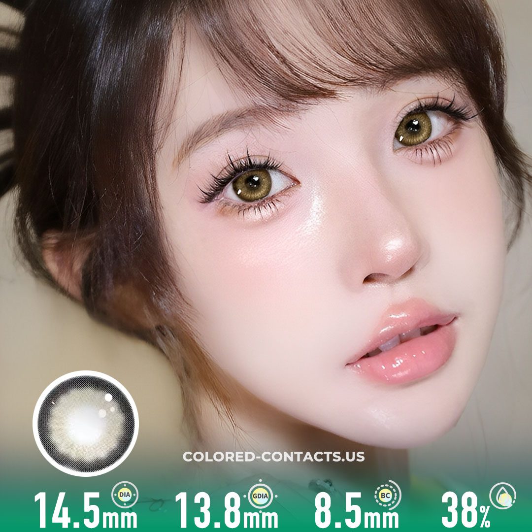 Real Khaki Colored Contacts - image 1