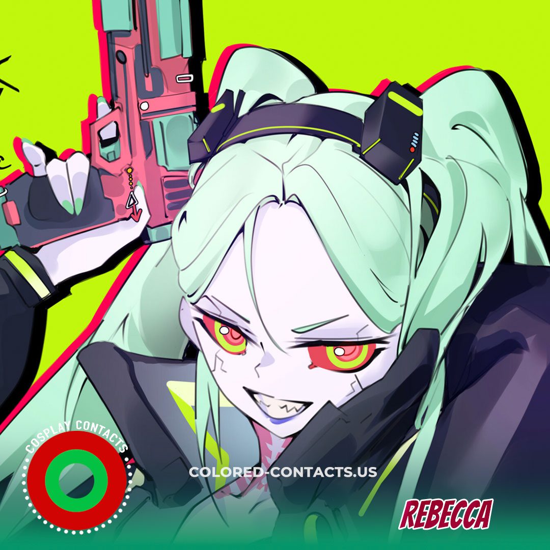 Cyberpunk:Edgerunners Rebecca 2025 Cosplay Contact Lenses - image 1