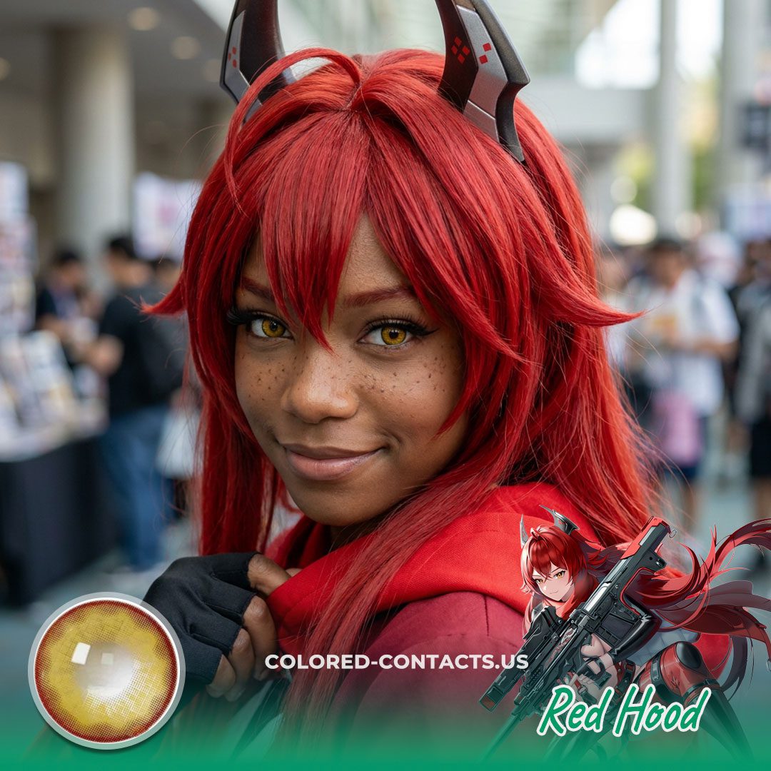 Red Hood Cosplay Contact Lenses - image 1