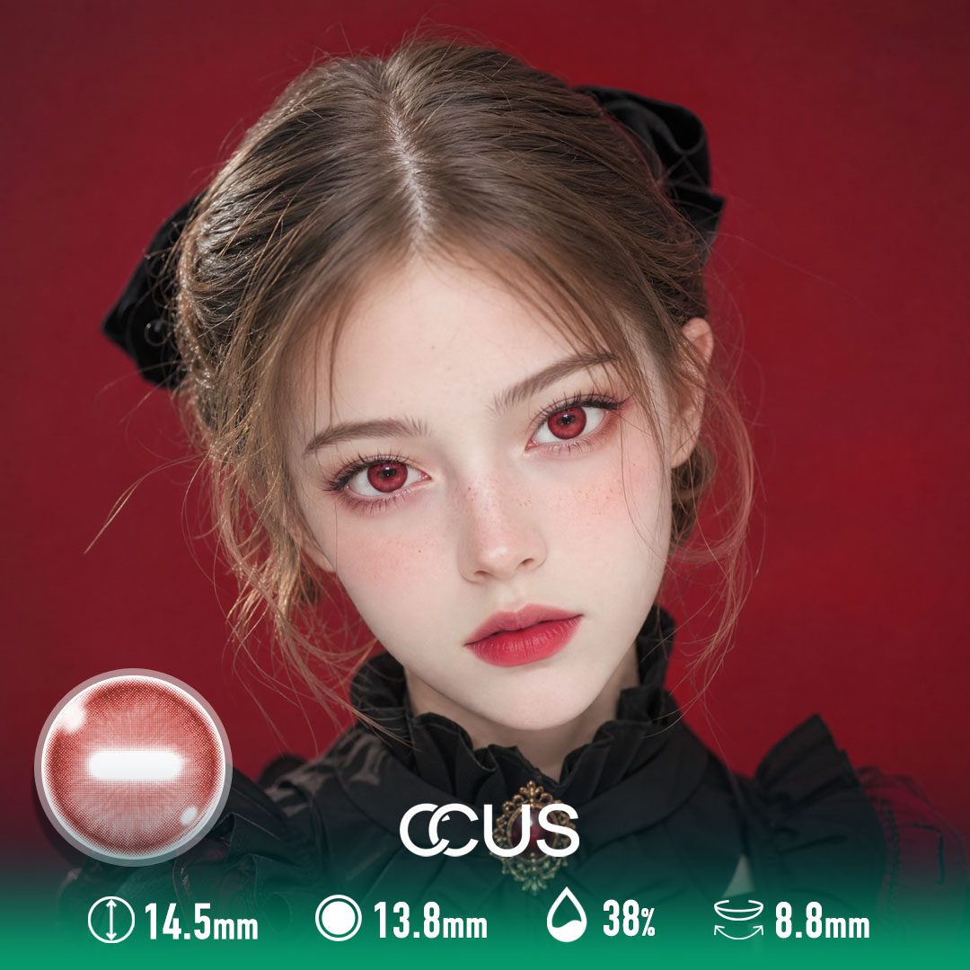 Red Horizontal-Slit Goat Eye — Axial Stabilized Edition - image 1