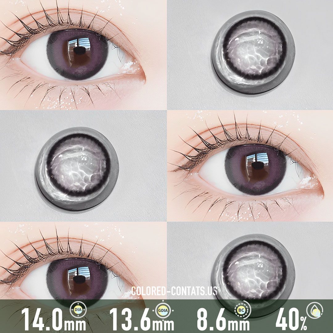 Regal Amethyst Purple Contact Lenses - image 1