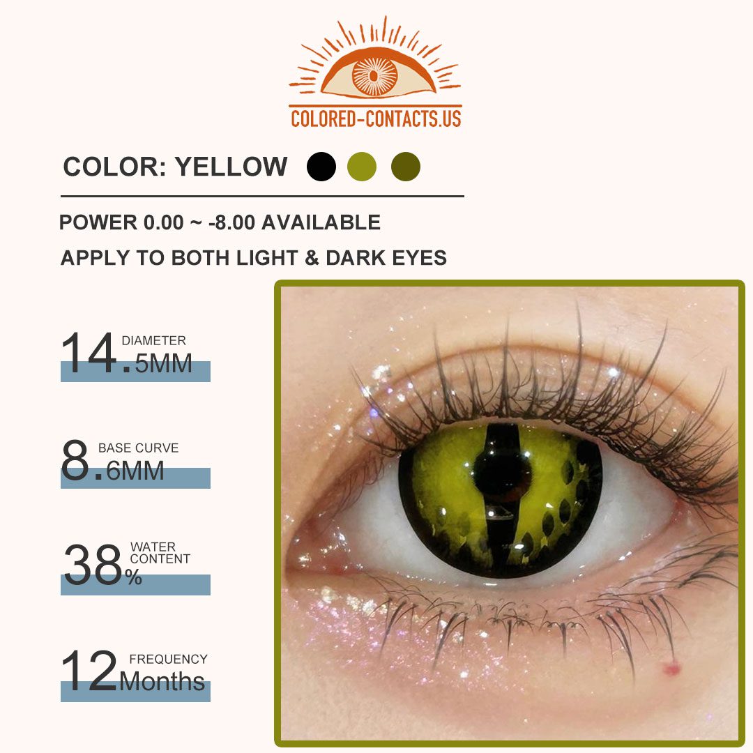 Soul Eater: Blair Cosplay Contact Lenses - thumbnail 3