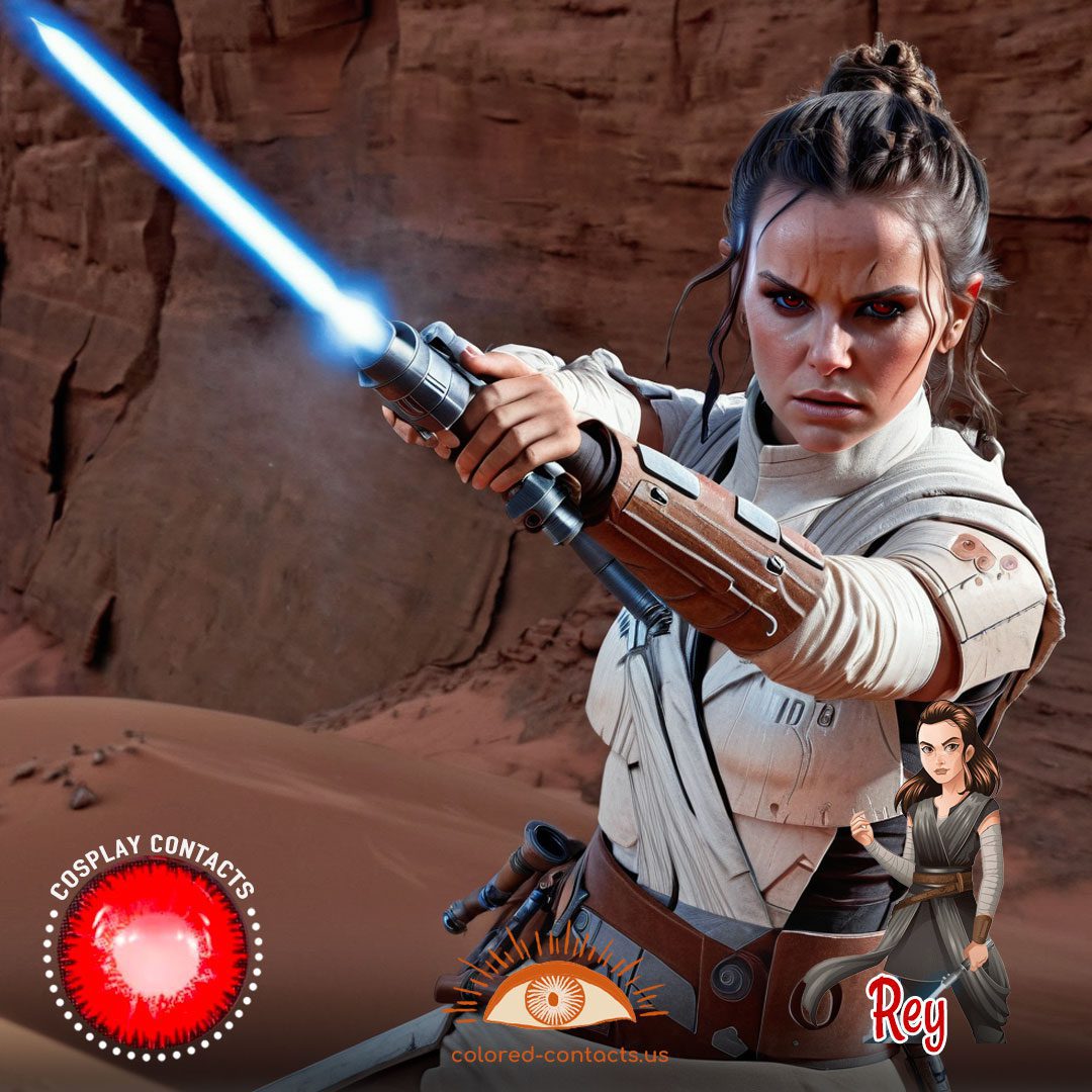 Star Wars: Rey Cosplay Contact Lenses - image 1