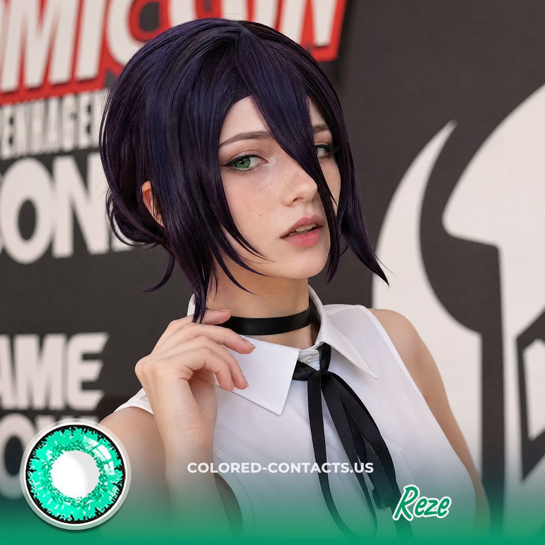 CM : Reze Cosplay Contact Lenses - image 1