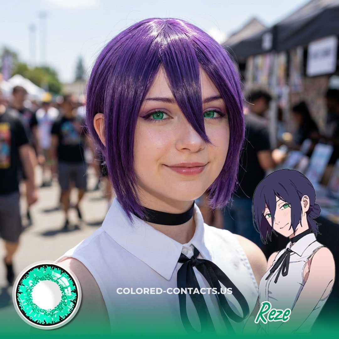 CM : Reze Cosplay Contact Lenses - thumbnail 3