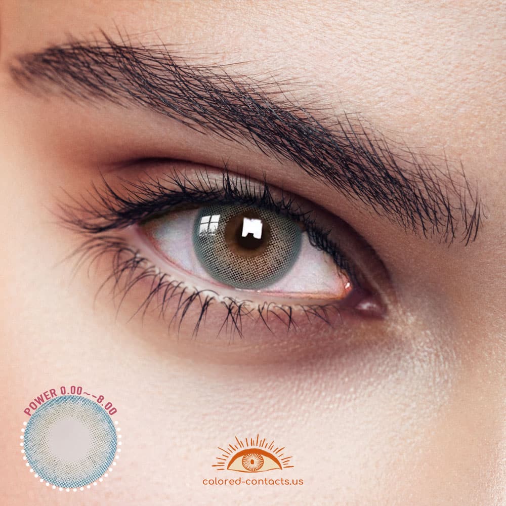 Rhapsody Blue Colored Contacts - image 1