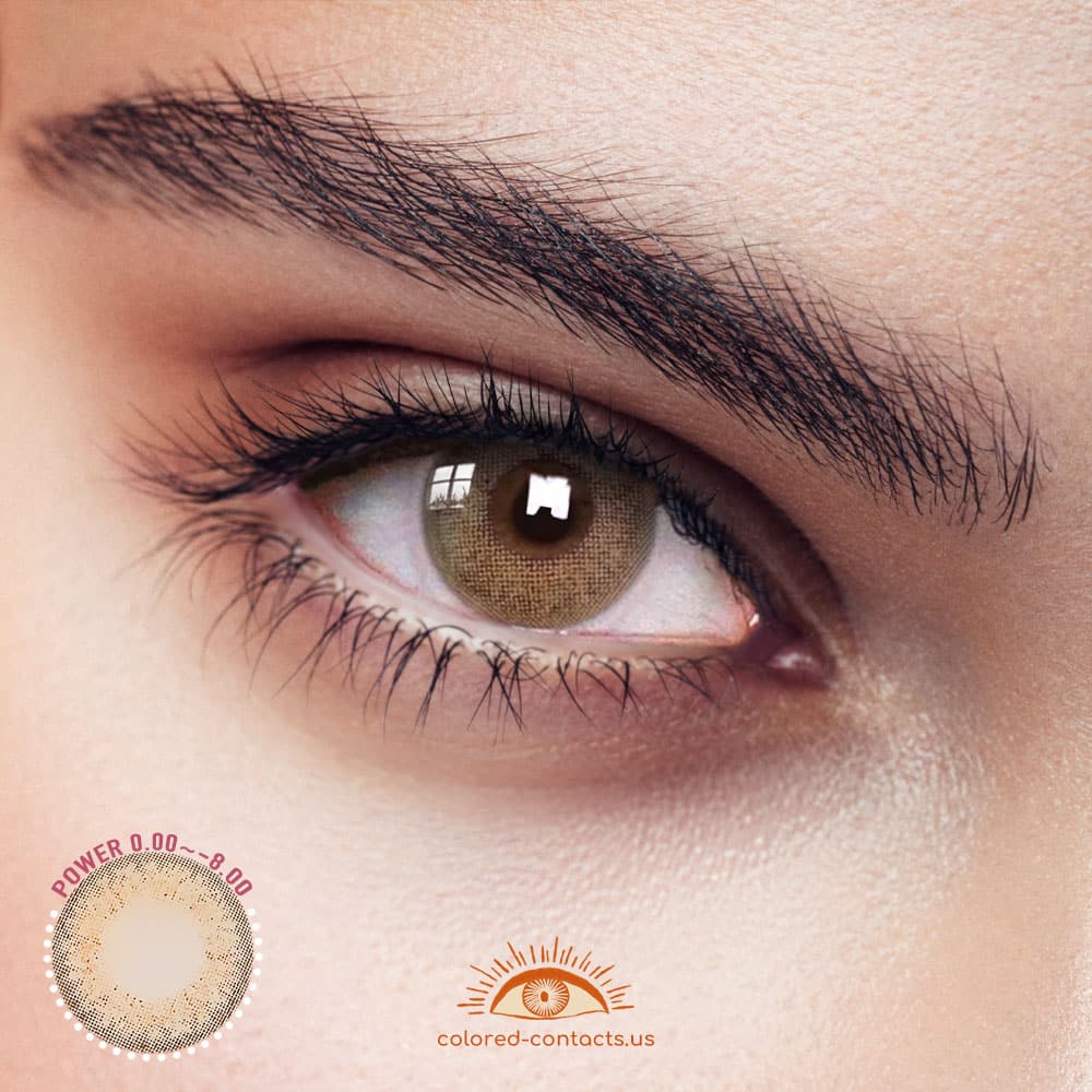 Rhapsody Brown Colored Contacts - image 1