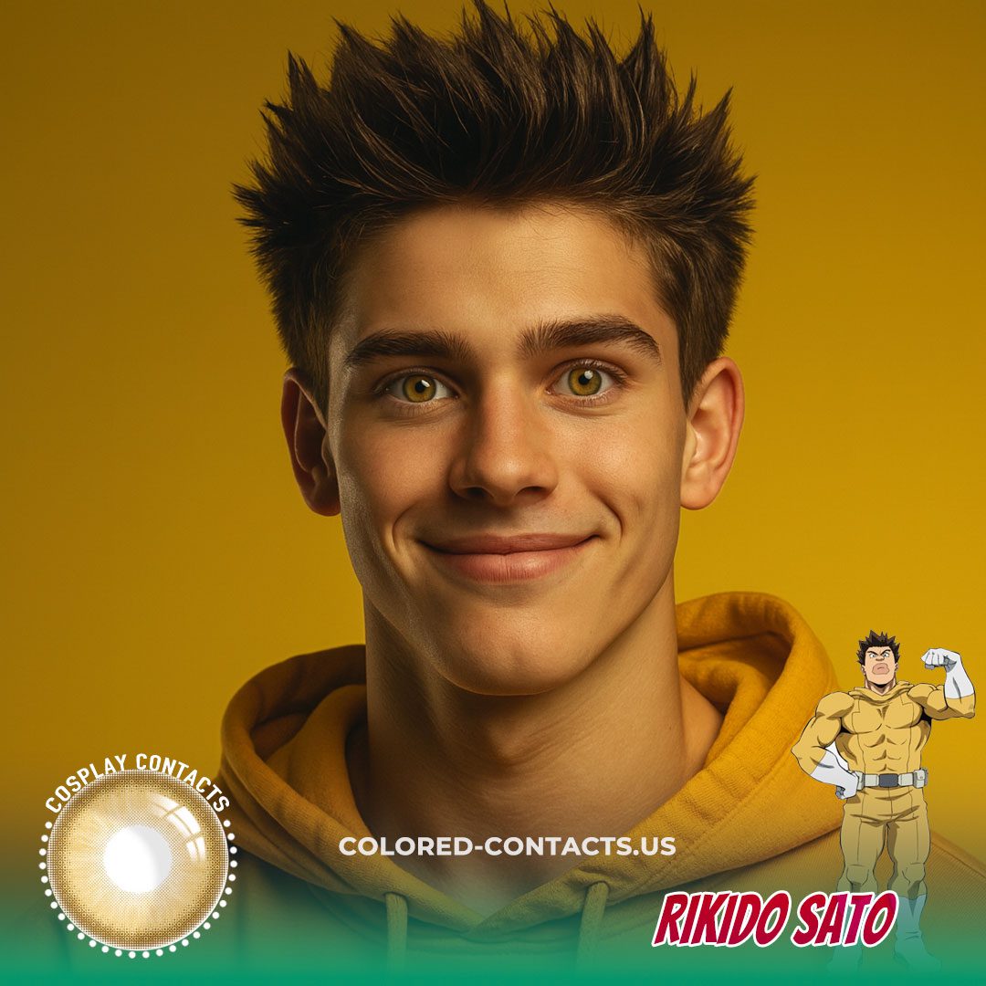Rikido Sato Cosplay Contact Lenses - image 1
