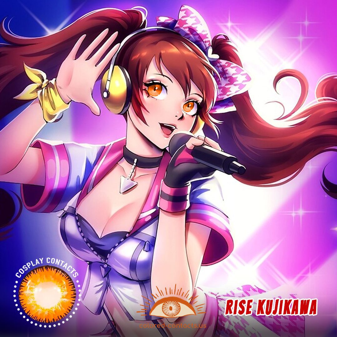 Persona 4 : Rise Kujikawa Cosplay Contact Lenses - image 1