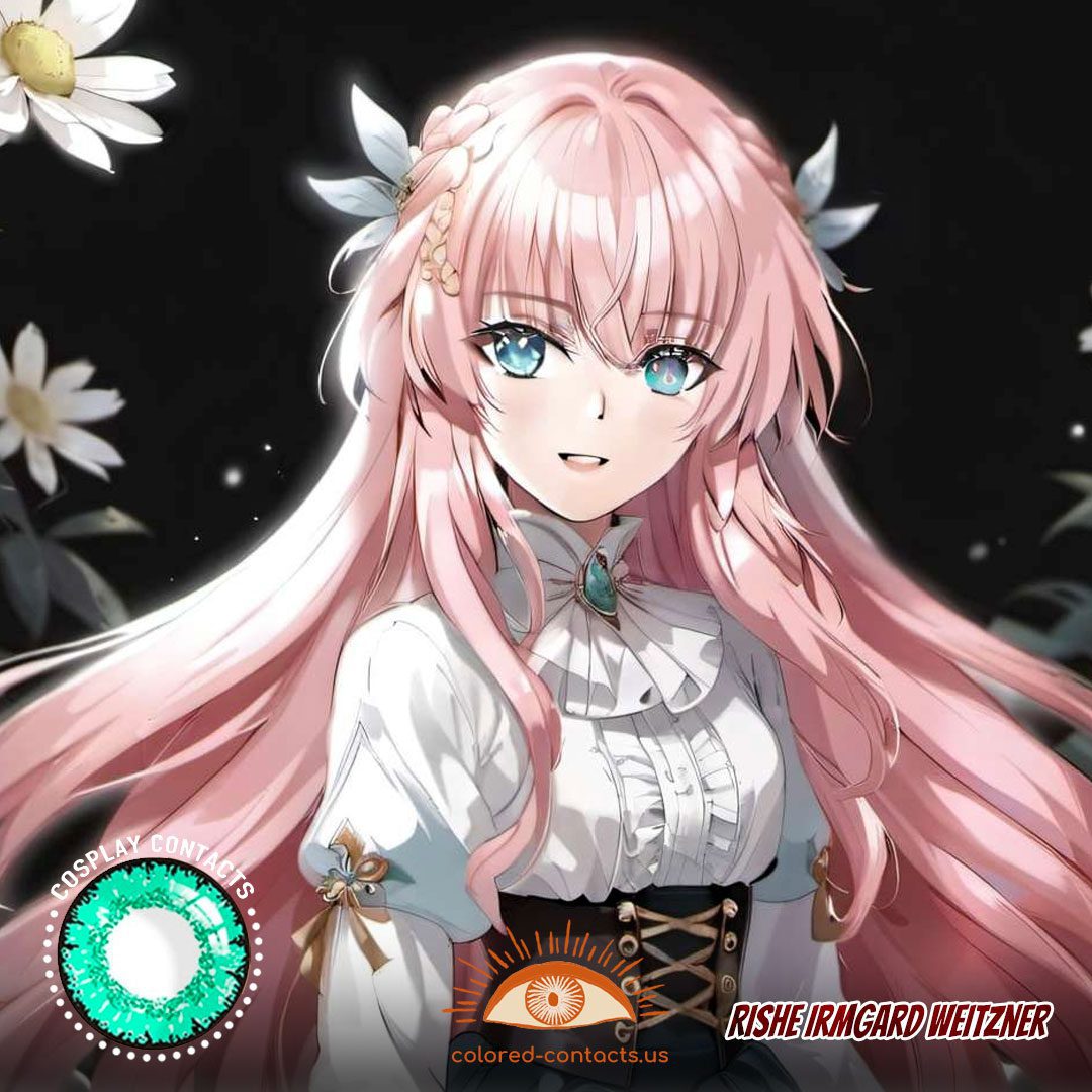 Rishe Irmgard Weitzner Cosplay Opal Green Contact Lenses - image 1