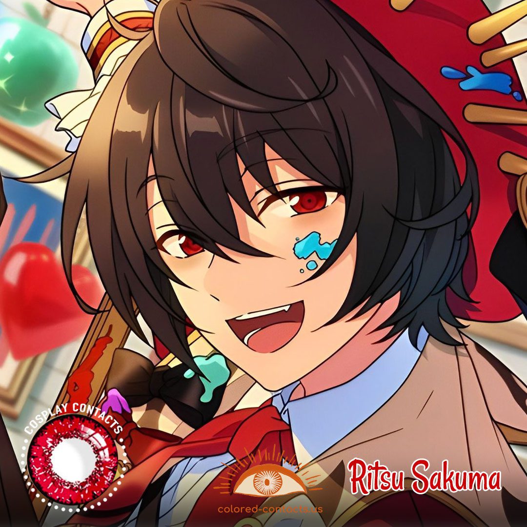 Ritsu Sakuma Cosplay Contact Lenses - image 1